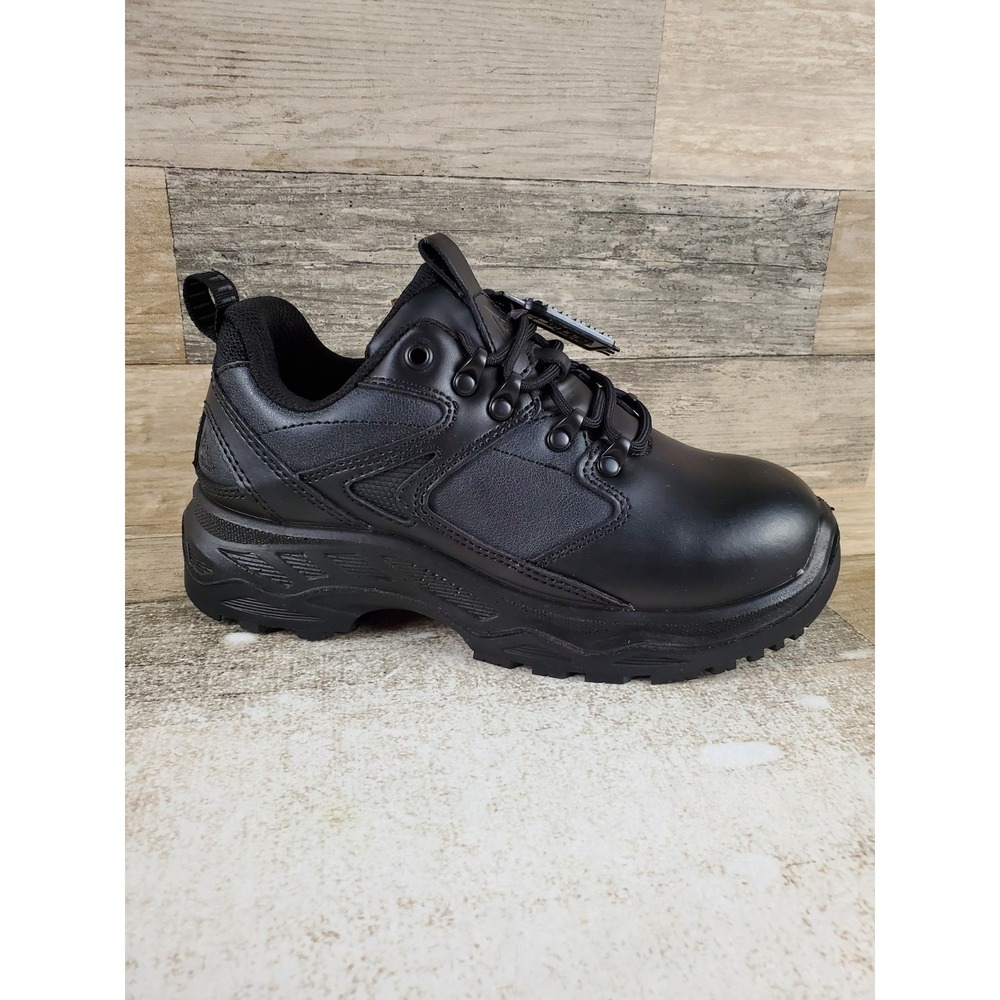 ACE Imperial Work Boots Womens Sz 6 Wide Black Aluminum Safety Toe